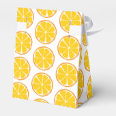 Zomer Citrus Sinaasappel Favor Box Bedankdoosjes (Achterkant)