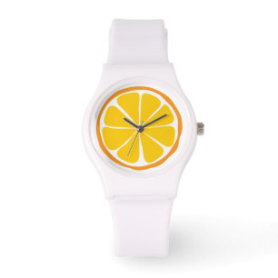 Zomer Citrus Sinaasappel Horloge