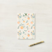 Zomer Citrus Sinaasappels & Bloesems Post-it® Notes (Op bureau)