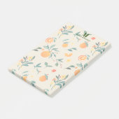 Zomer Citrus Sinaasappels & Bloesems Post-it® Notes (Schuin)