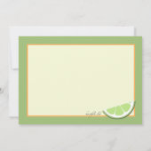 Zomer Citrus uitnodiging (Achterkant)