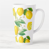 Zomer, citrusvruchten, griesachtige mediterrane st latte mok (Rechts)