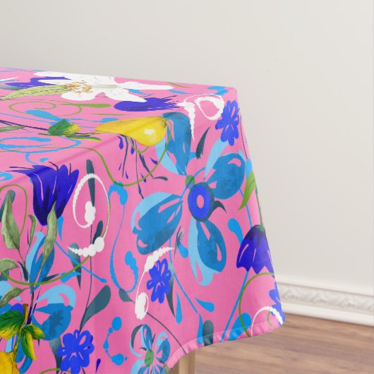 Zomer, citrusvruchten, Siciliaanse stijl, citroenv Tafelkleed (Voorbeeld)