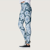 Zomer Classic Eenvoudige Bloemen LuLaRoe Wit Leggings (Links)
