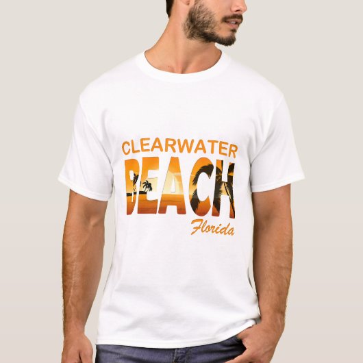 Zomer Clearwater - Florida T-shirt (Voorkant)