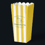 Zomer Cocktail Club | Meisjesuitje Bedankdoosjes<br><div class="desc">Helder geel,  groen en oranje zijn de kleuren van dit zomerse spelletje met een preppy uitstraling. Het doet ons denken aan gestreepte strandhanddoeken die op een wit zandstrand liggen. Met zomerse strepen,  elegante palmenblaadschaduwen en strakke moderne lettertypen.</div>