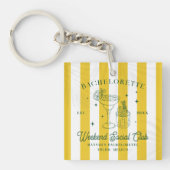 Zomer Cocktail Club | Meisjesuitje Sleutelhanger (voorkant)