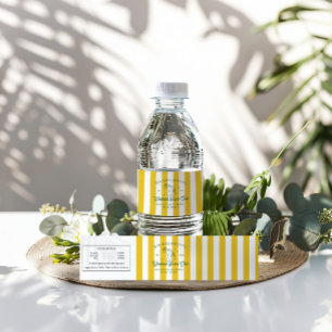 Zomer Cocktail Club   Meisjesuitje Waterfles Etiket