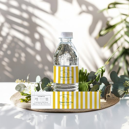 Zomer Cocktail Club | Meisjesuitje Waterfles Etiket
