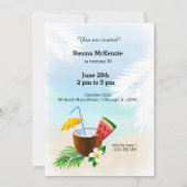 Zomer Cocktail Kaart (Voorkant)