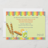 Zomer Cookout Uitnodiging (Voorkant)