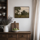 Zomer Cottage Tuin Muur Poster