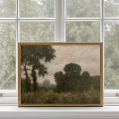 Zomer Cottage Tuin Muur Poster