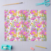 Zomer Cottage Tuin Wit Tissuepapier (Craft)