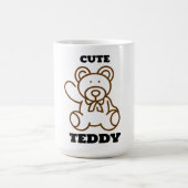 Zomer Cute Beer Teddy Koffiemok (Center)