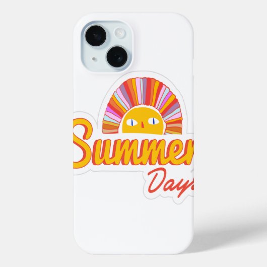 Zomer dag  Case-Mate iPhone case (Achterkant)