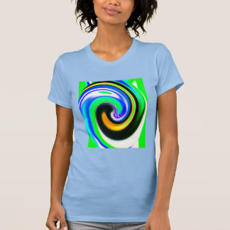 Zomer dag en nacht trendy t-shirt