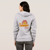 Zomer dag hoodie (Achterkant volledig)