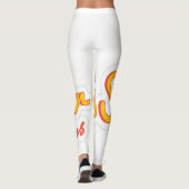 Zomer dag  leggings (Achterkant)