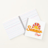 Zomer dag notitieboek (Binnen)