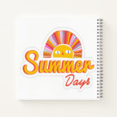 Zomer dag notitieboek (Achterkant)