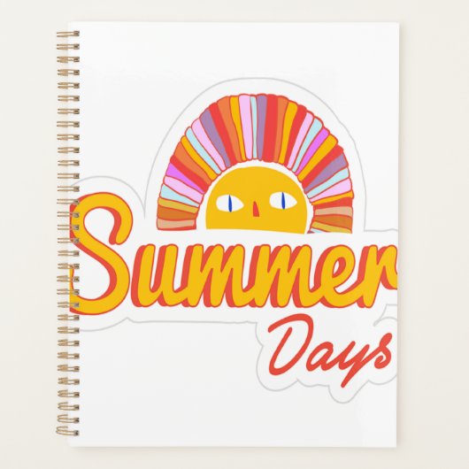 Zomer dag planner (Voorkant)