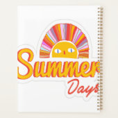 Zomer dag planner (Achterkant)