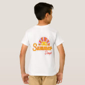 Zomer dag  t-shirt (Achterkant volledig)