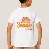 Zomer dag  t-shirt (Achterkant)