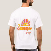 Zomer dag  t-shirt (Achterkant)