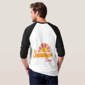 Zomer dag  t-shirt (Achterkant volledig)