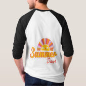 Zomer dag  t-shirt (Achterkant)