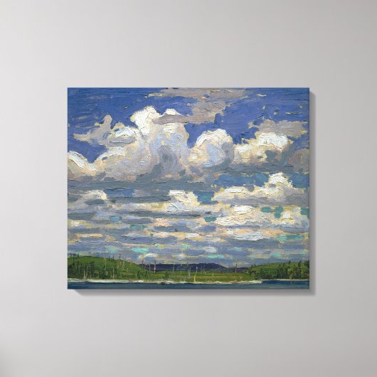 Zomer Dag | Tom Thomson | Canvas Afdruk (Voorkant)