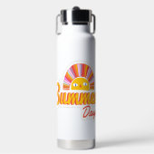 Zomer dag waterfles (Voorkant)