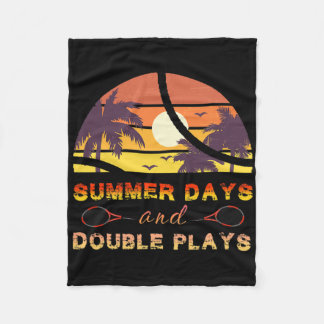 Zomer Dagen En Dubbele Spelen Hallo Zomer Verkoop Fleece Deken