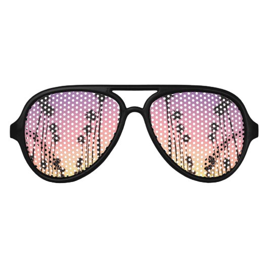 Zomer dagen van ons leven aviator zonnebril (Voorkant)