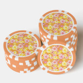Zomer Daisies Poker Chips (Opstapeling)