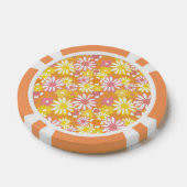 Zomer Daisies Poker Chips (Enkel)