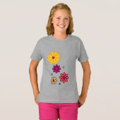Zomer Daisy Bloem Dames T-shirt (Voorkant volledig)