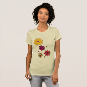 Zomer Daisy Bloem Dames T-shirt (Voorkant volledig)