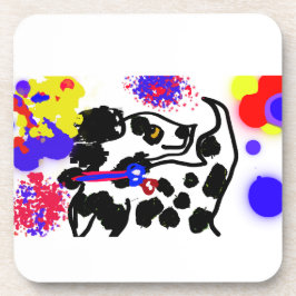 Zomer Dalmatie 4t juli Bier Onderzetter