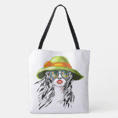 Zomer Dame Tote Tas (Achterkant)