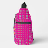 Zomer Dames Elegante Boho Regenboog Sling Bag (Voorkant)