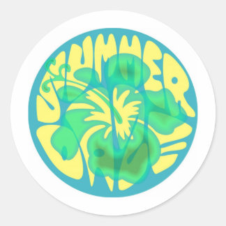 Zomer Daze 2 Ronde Sticker