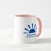 Zomer De Avontuur Vibes Mok (Voorkant rechts)