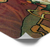 Zomer, de Seizoenen, Mucha Poster (Hoek)