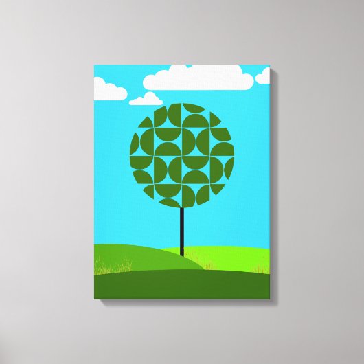 Zomer - De vier seizoenen Canvas Afdruk (Voorkant)