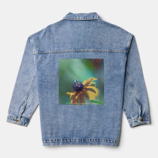 zomer denim jacket (Achterkant)