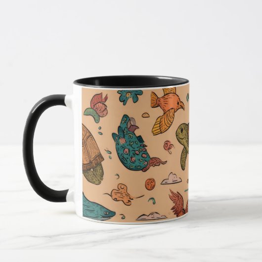 Zomer Dieren Combo Mok Cadeau (Links)