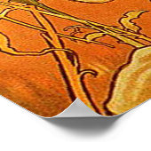 zomer door Alphonse Mucha Poster (Hoek)